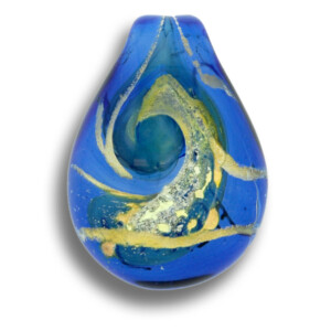 Heavenly Blue Cremation Keepsake Pendant