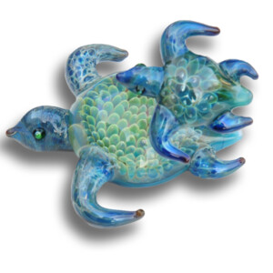 A Swimming Lesson Cremation Keepsake Paperweight