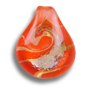 Tangerine Cremation Pendant