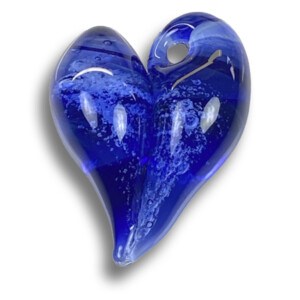 Blue is My Heart Cremation Keepsake Pendant