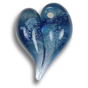 Galaxy Cremation Heart Pendant