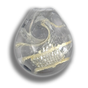 Smoky Cremation Keepsake Pendant