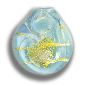Aqua Cremation Keepsake Pendant