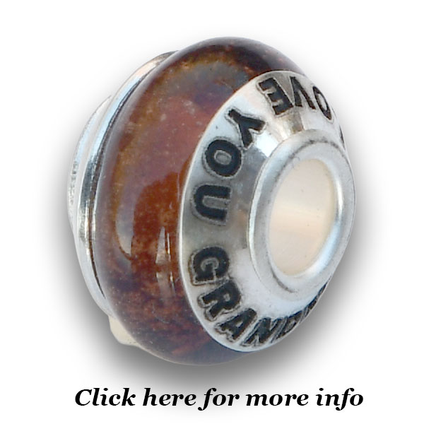 Amber Cremation Keepsake Bead