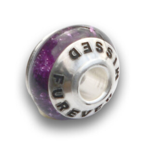 Indigo Cremation Keepsake Bead